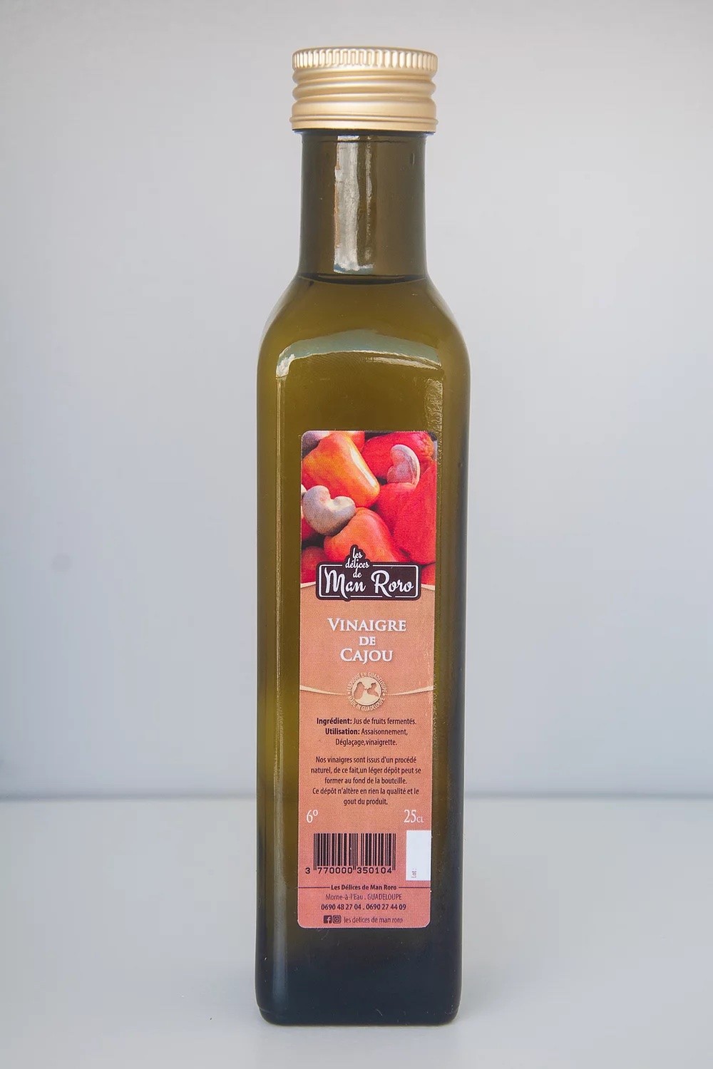 Vinaigre de cajou