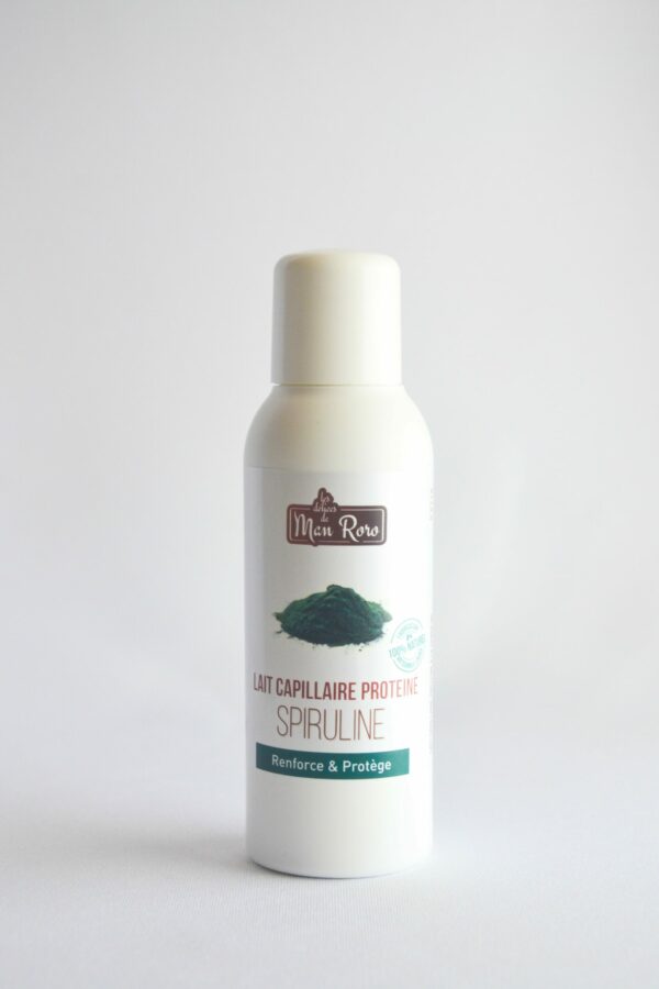 Lait capillaire protéiné à la spiruline