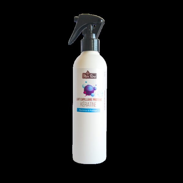 Lait capillaire protéiné à la kératine