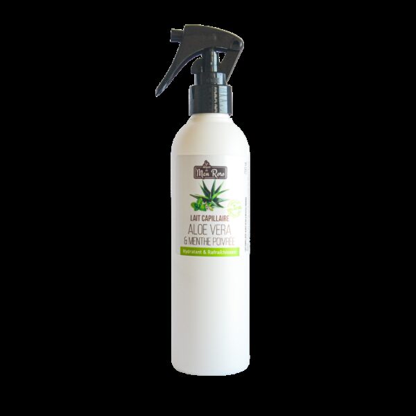 Lait capillaire aloé vera - menthe poivrée