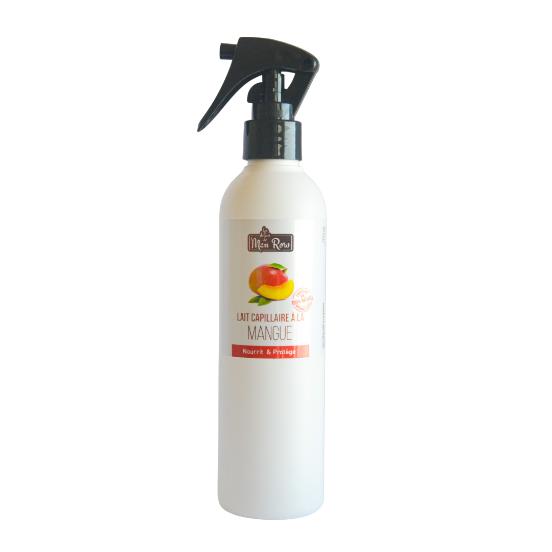 Lait capillaire nourrissant à la mangue