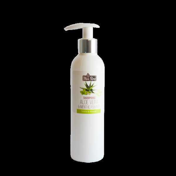 Shampoing aloé vera - menthe poivrée
