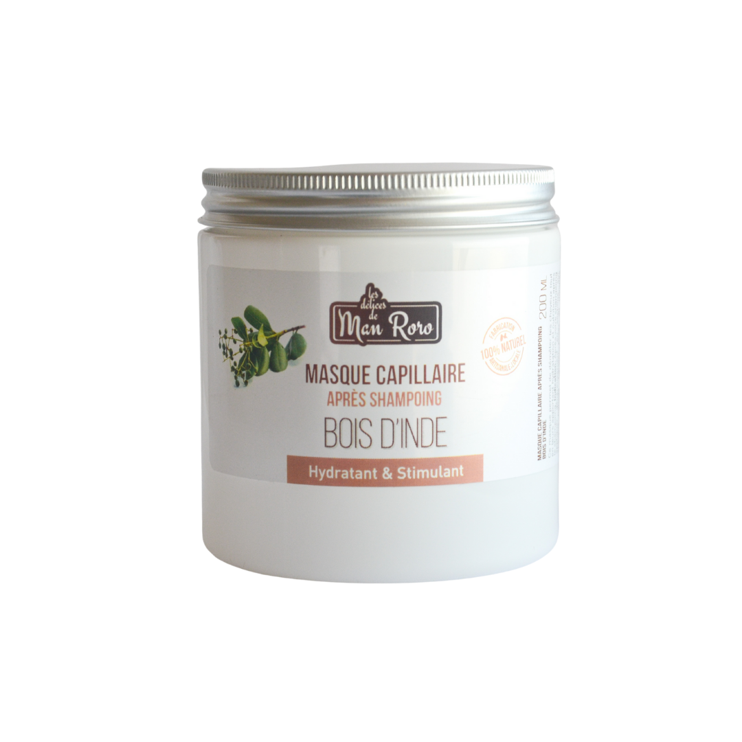 Masque capillaire après-shampoing au bois d’inde