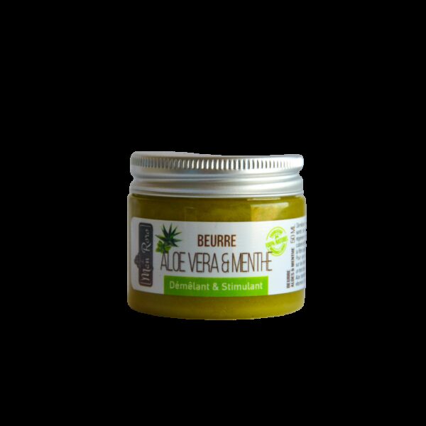 Beurre d'aloé véra menthe