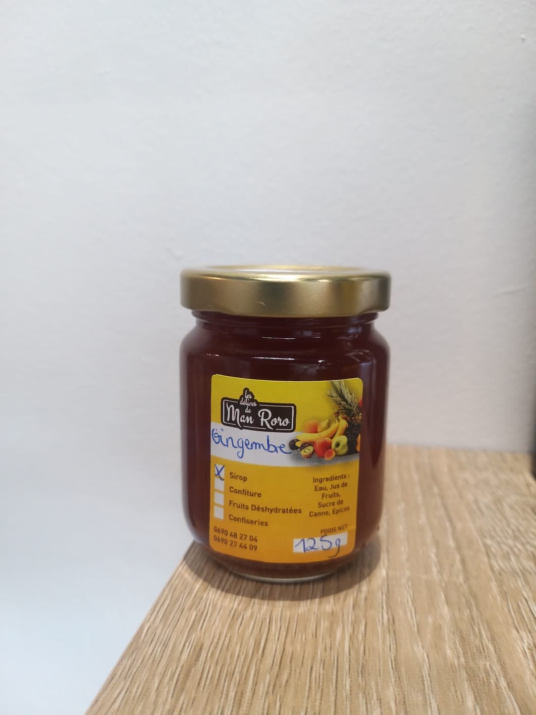 Sirop de GINGEMBRE