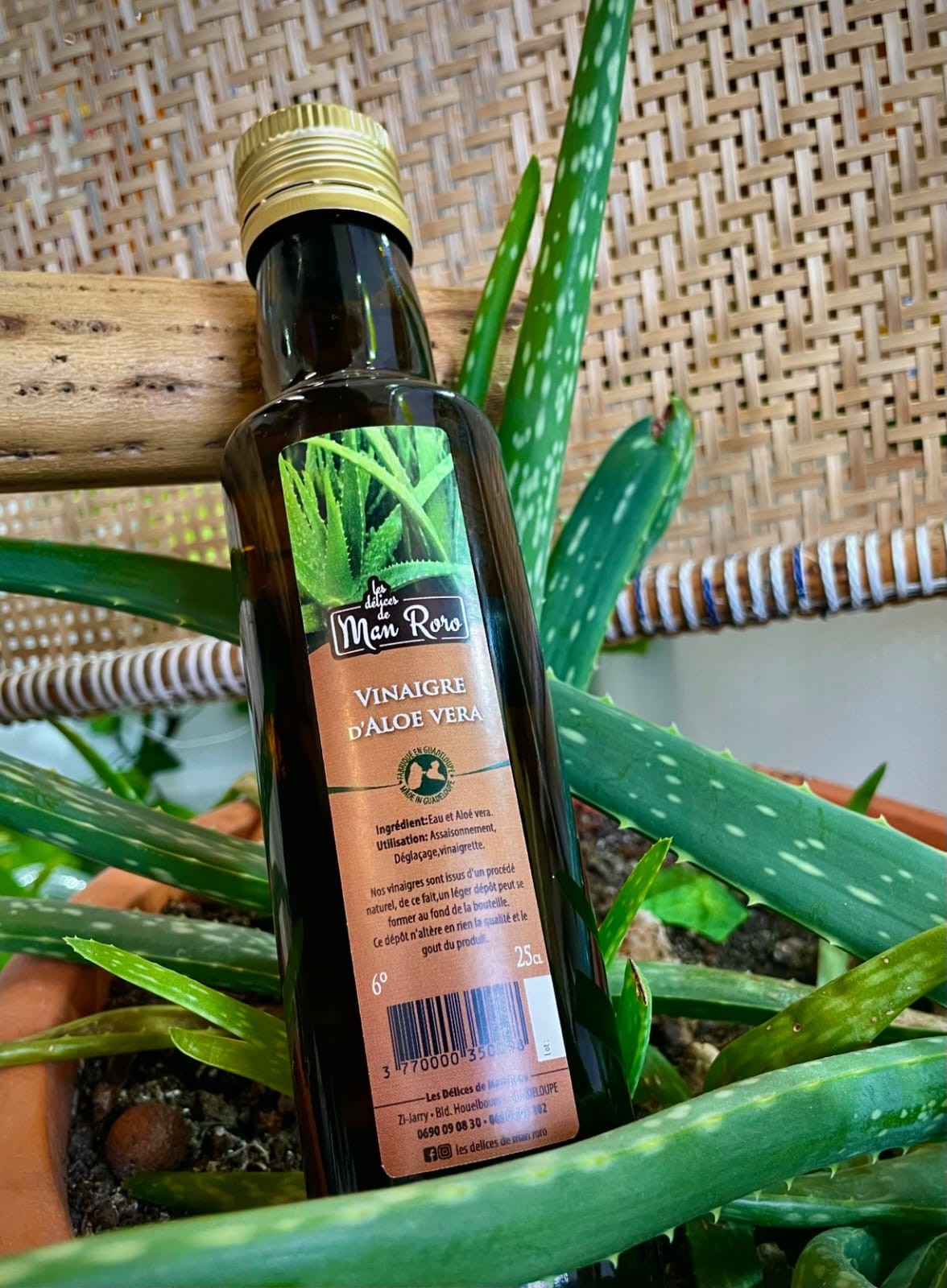 Vinaigre d’Aloes Vera