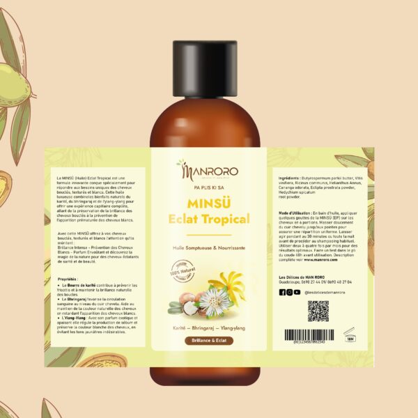MINSÜ éclat tropical (Huile Somptueuse et nourissante)